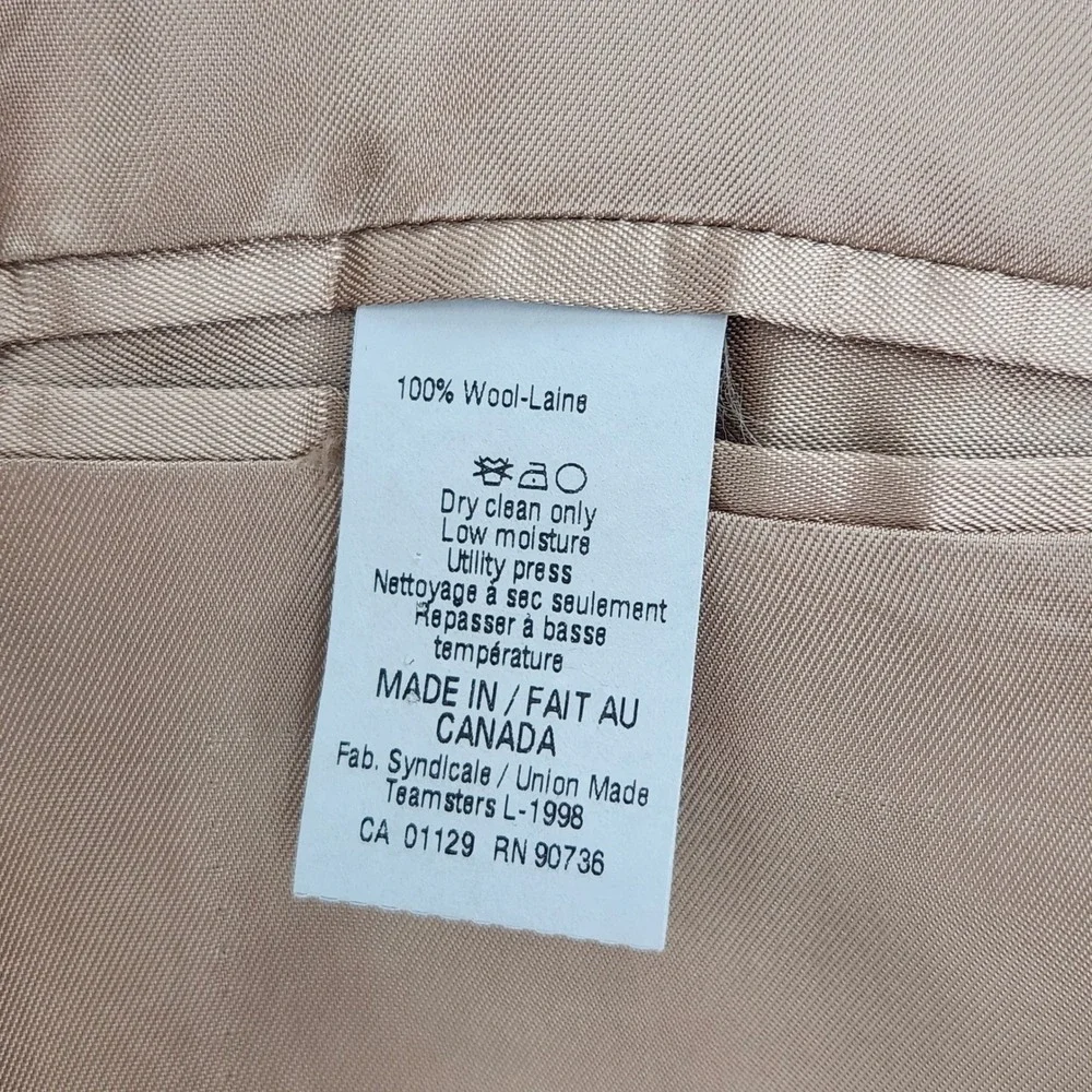 Lauren Ralph Lauren Blazer Mens 44R Brown Wool 2 Button Sport Coat Canada